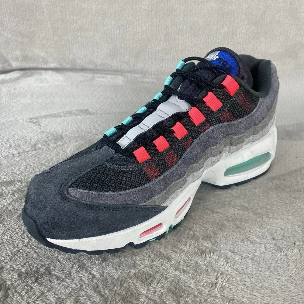 Nike Air Max 95 Big Bubble OG Greedy Men Shoes Size 11 Gray Suede IU2636-300 NEW